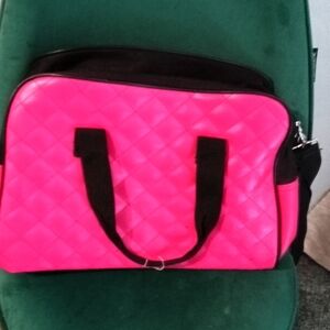 Pink Quilted Women's Bag